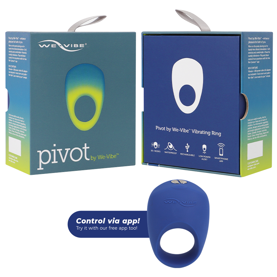 Anneau vibrant pivot connecté — WE-VIBE