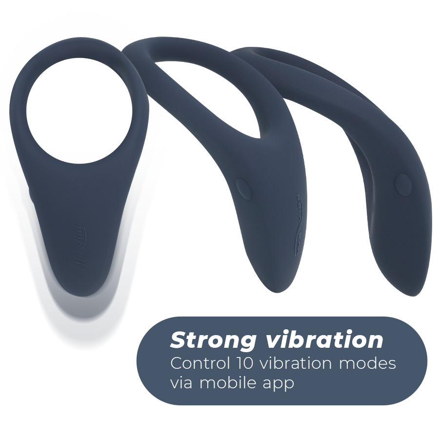 Anneau vibrant duo avec stimulation périnéale — WE-VIBE