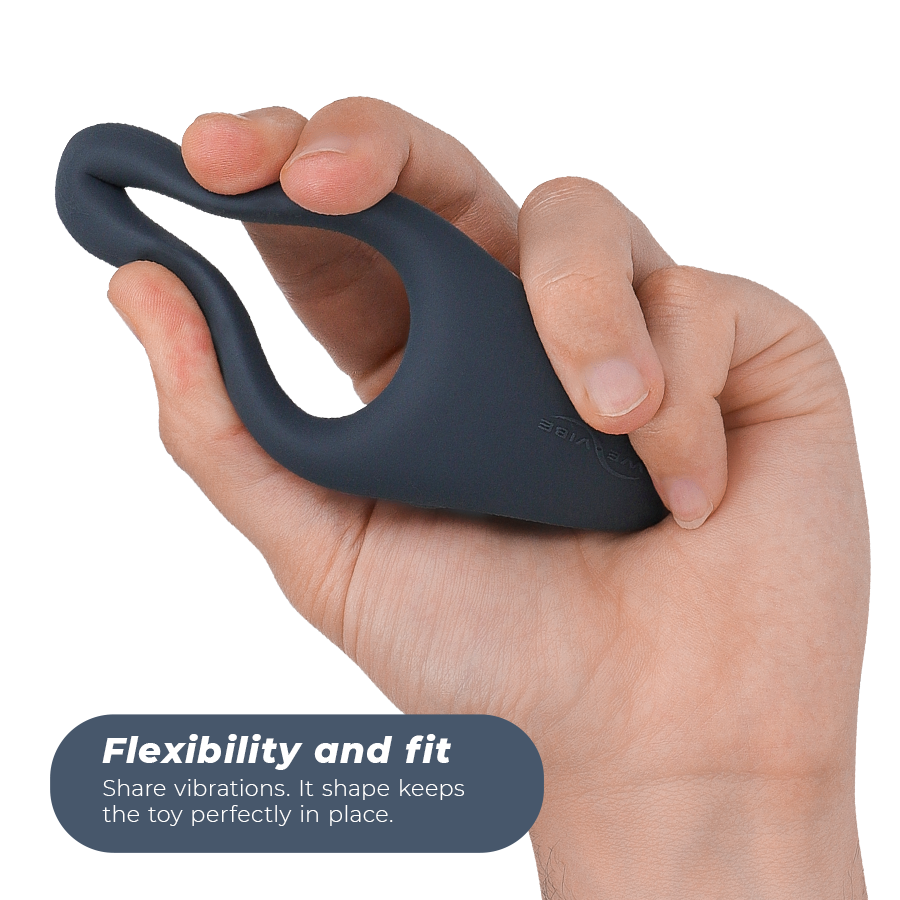 Anneau vibrant duo avec stimulation périnéale — WE-VIBE