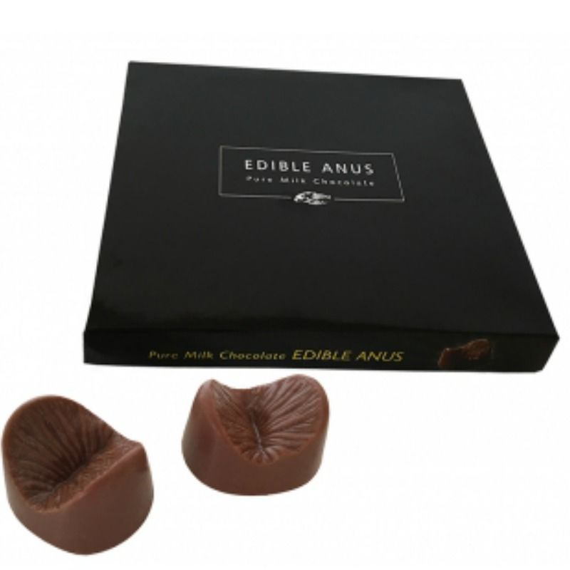 Chocolat au lait comestible en forme d'anus — SPENCER & FLETWOOD