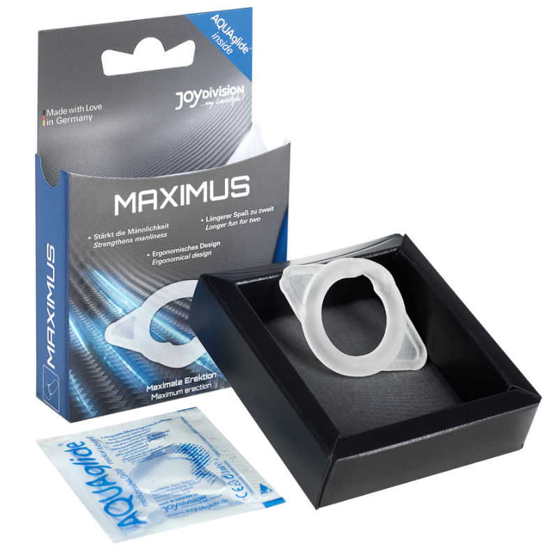 Bague de puissance ergonomique en silicone — JOYDIVISION POTENZDUO
