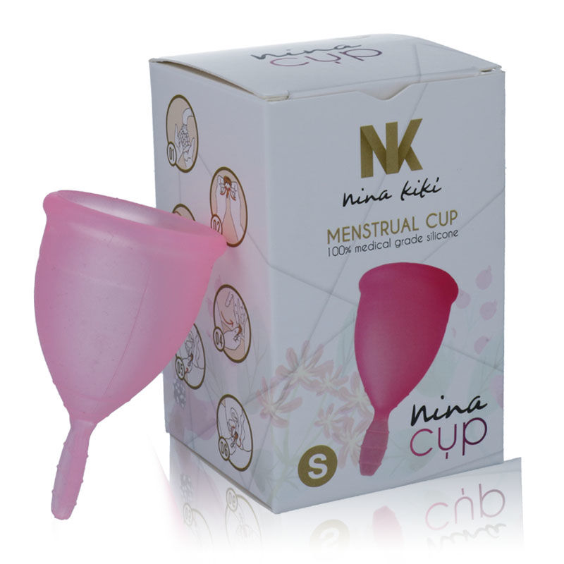 Coupe menstruelle rose taille S — NINA KIKÍ
