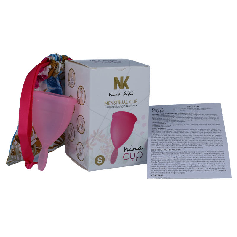 Coupe menstruelle rose taille S — NINA KIKÍ