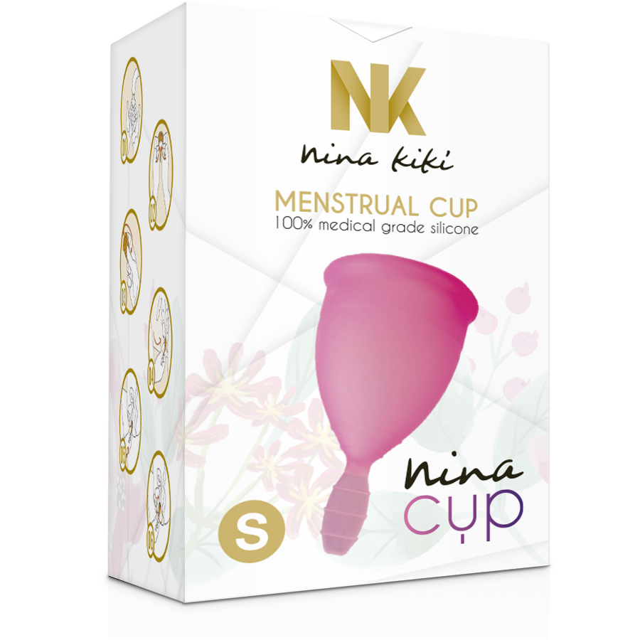 Coupe menstruelle rose taille S — NINA KIKÍ