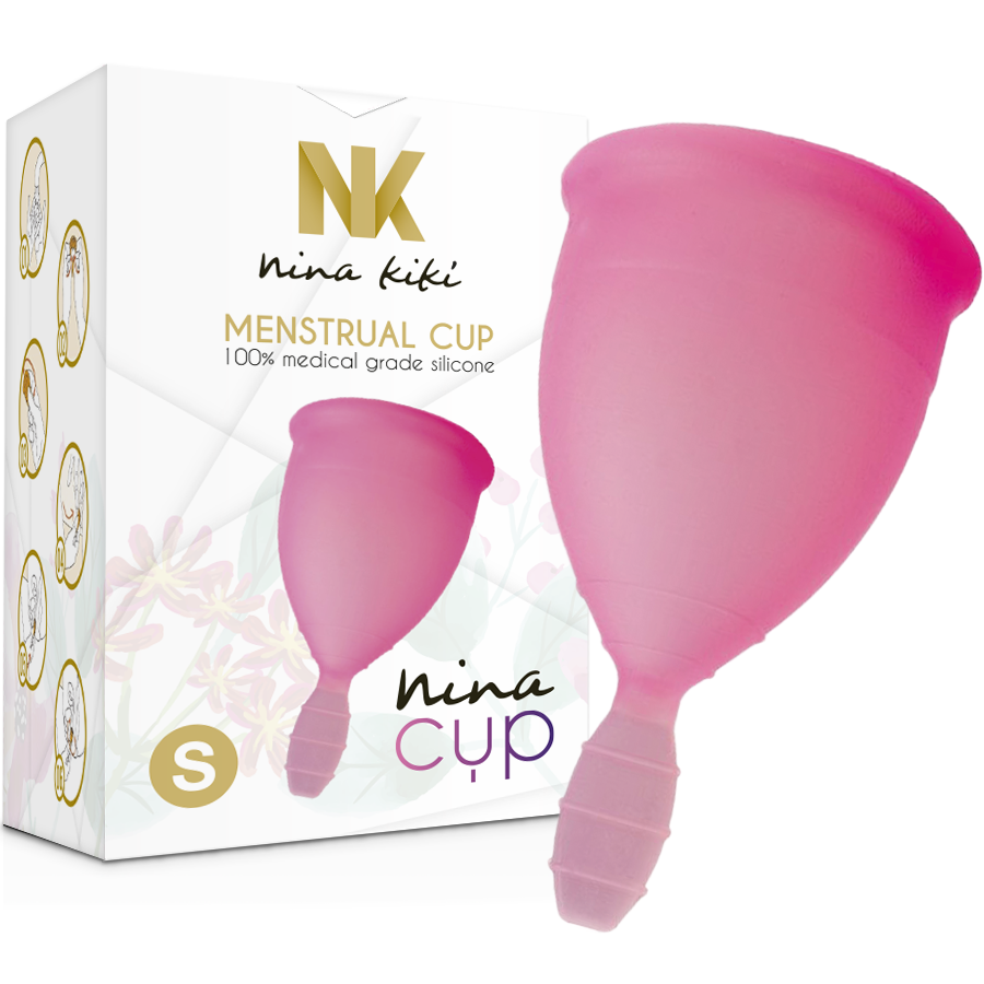 Coupe menstruelle rose taille S — NINA KIKÍ