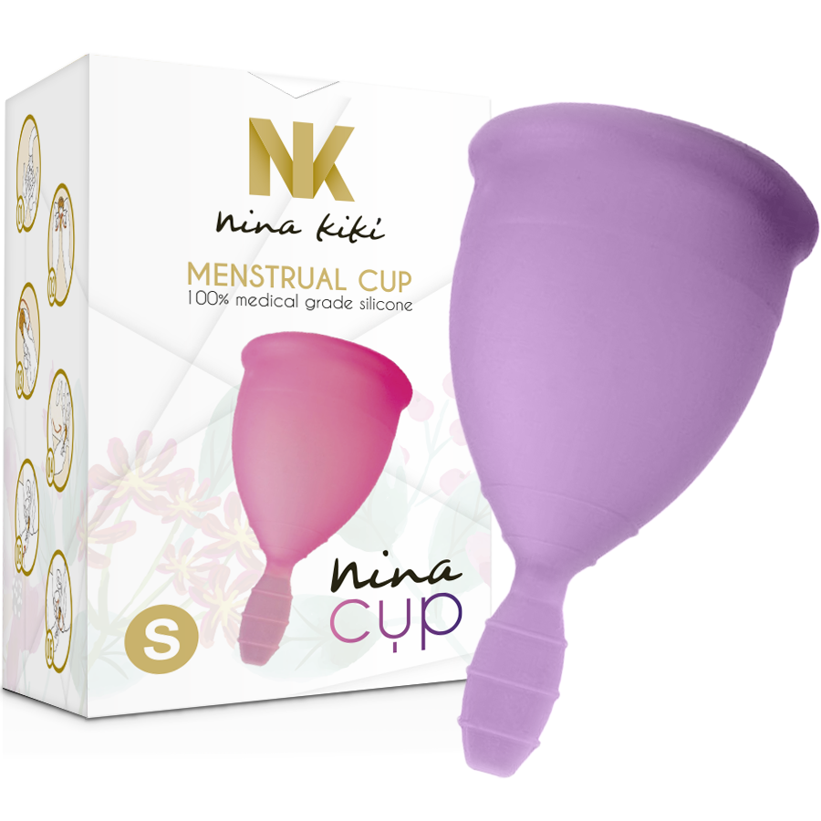 Coupe menstruelle violette taille S — NINA KIKÍ