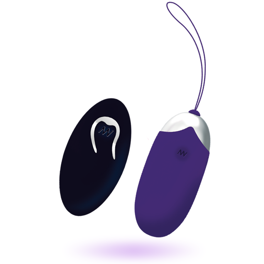 Œuf vibrant télécommandé Flippy II violet — INTENSE REMOTE CONTROL