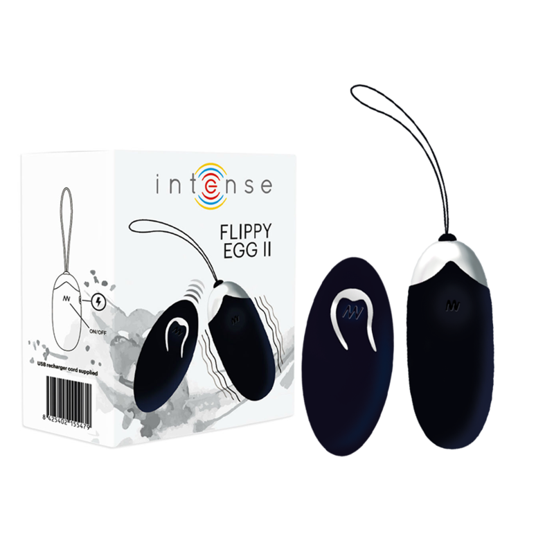 Œuf vibrant télécommandé Flippy II — INTENSE REMOTE CONTROL