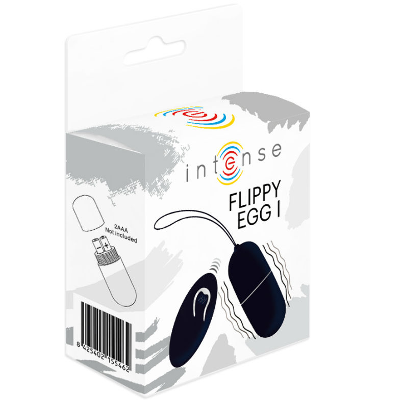 Oeuf vibrant Flippy I avec télécommande — INTENSE REMOTE CONTROL