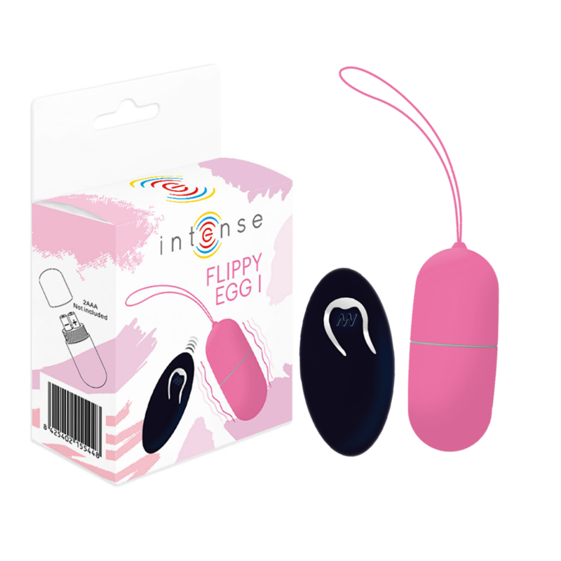 Oeuf vibrant télécommandé Flippy I — INTENSE REMOTE CONTROL