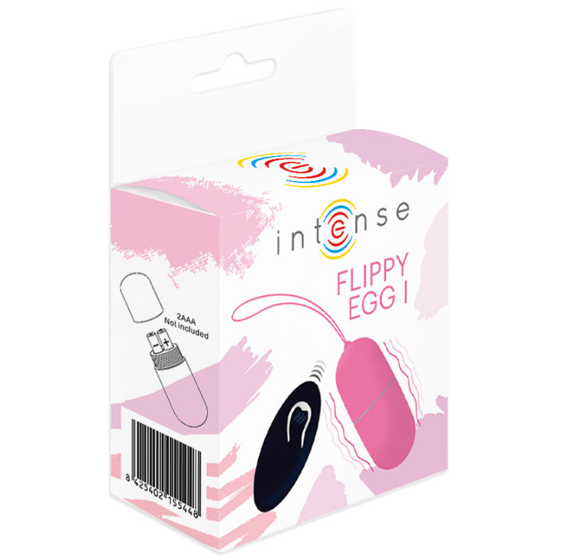 Oeuf vibrant télécommandé Flippy I — INTENSE REMOTE CONTROL