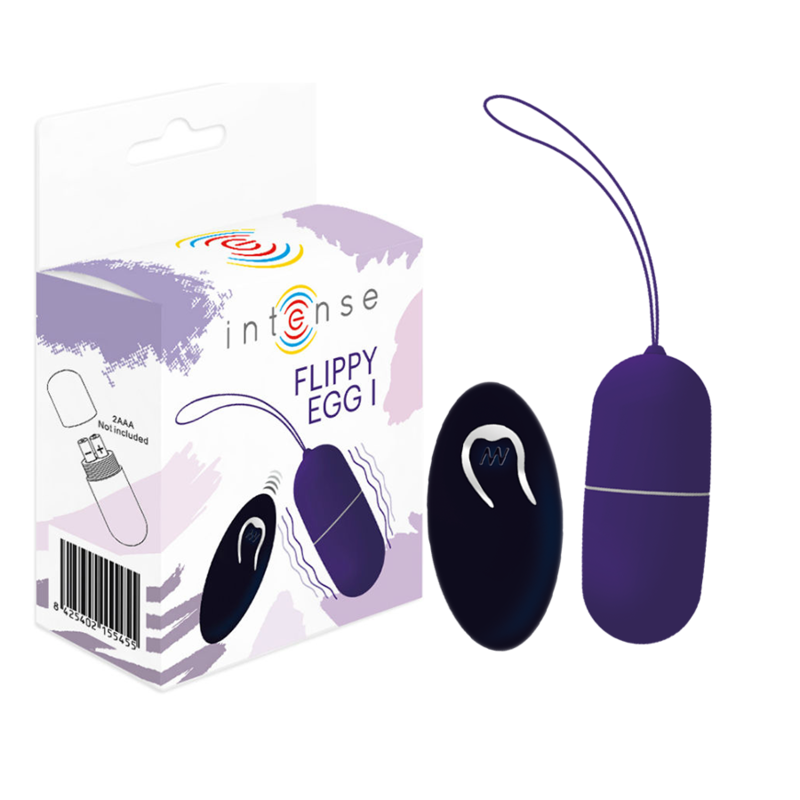 Œuf vibrant télécommandé Flippy I — INTENSE REMOTE CONTROL