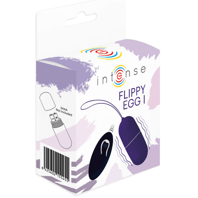 Œuf vibrant télécommandé Flippy I — INTENSE REMOTE CONTROL