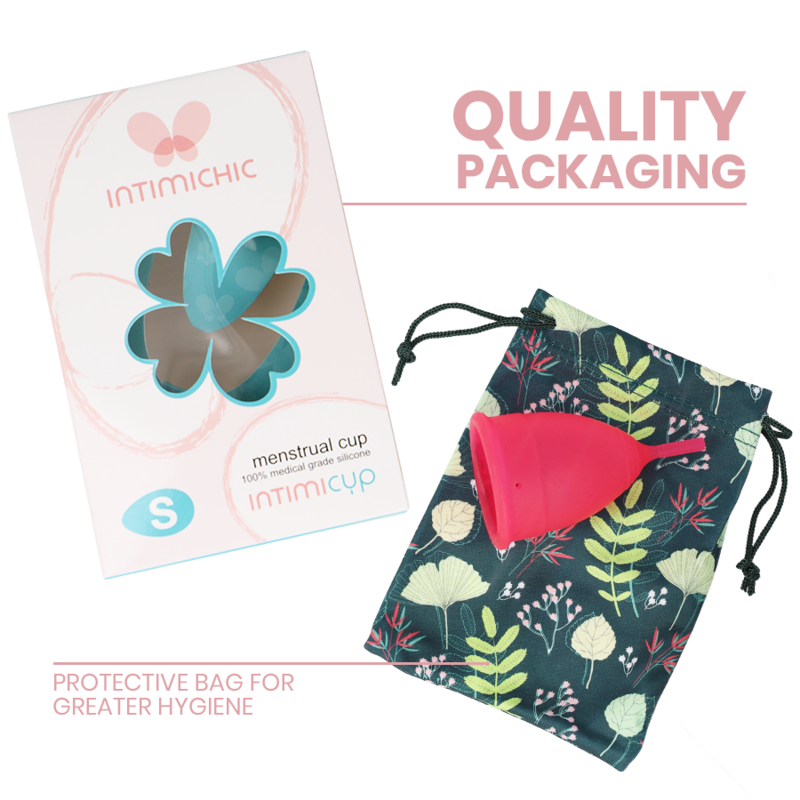 Coupe menstruelle en silicone médicale taille S — INTIMICHIC