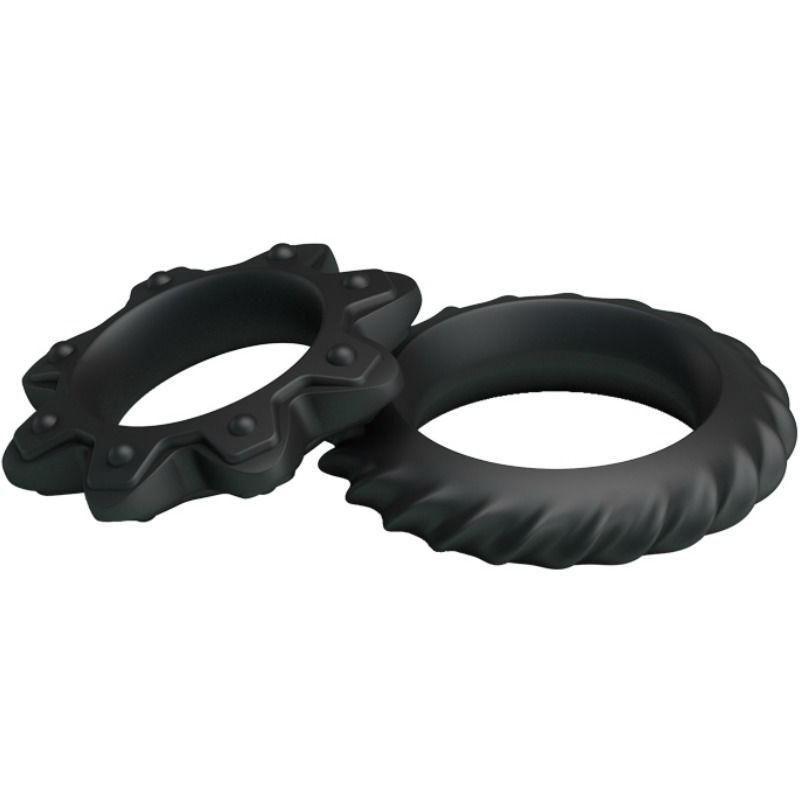 Kit de 2 anneaux fleuris en silicone — BAILE FOR HIM