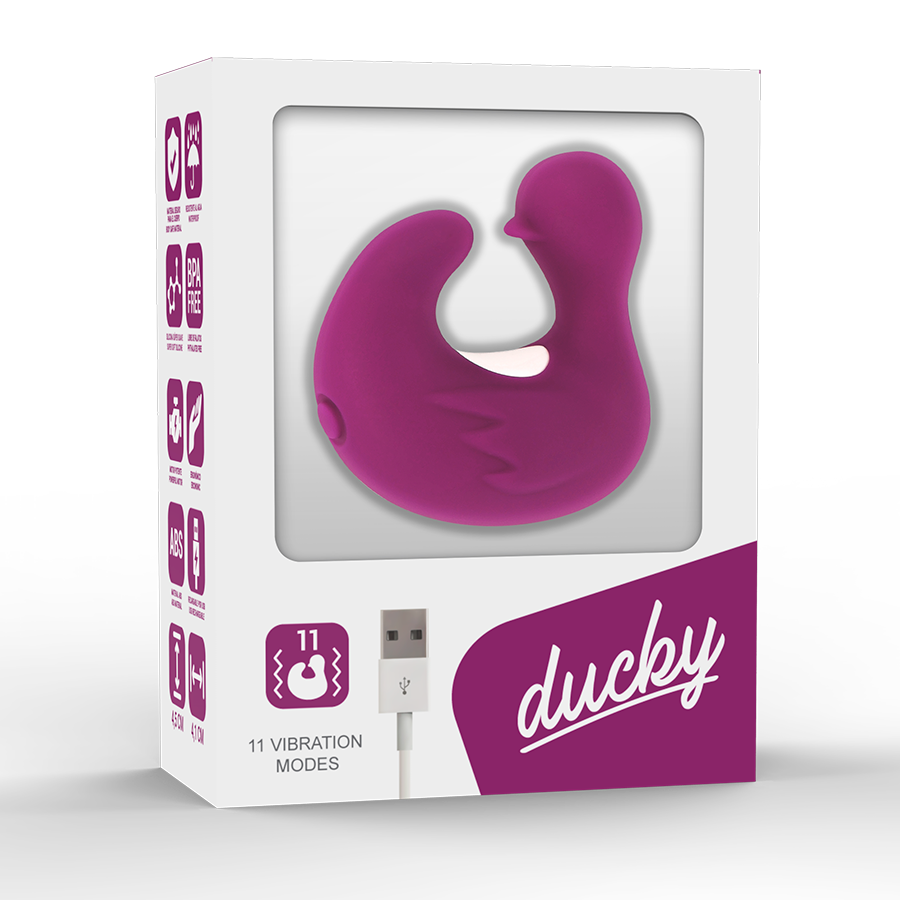Ducky, dé à coudre stimulant rechargeable — COVERME