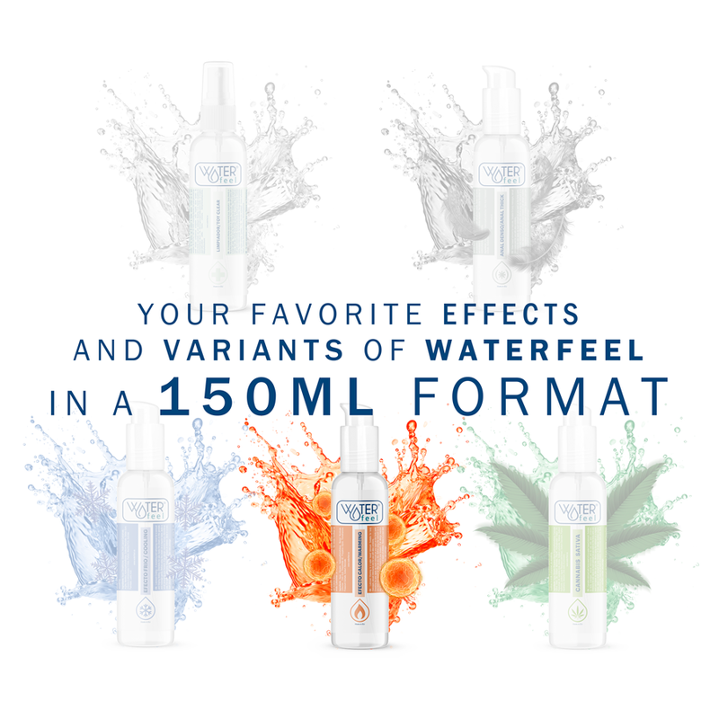 Lubrifiant effet chaleur soyeux — WATERFEEL