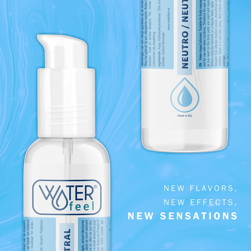 Lubrifiant naturel à base d'eau, doux et soyeux — WATERFEEL