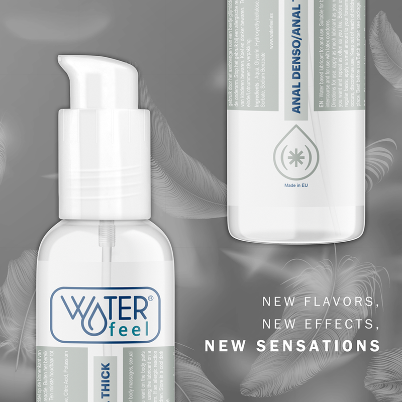 Lubrifiant anal soyeux à base d'eau — WATERFEEL