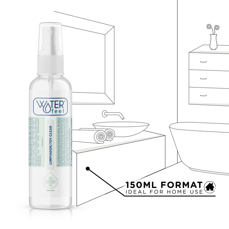 Nettoyant désinfectant stérile pour jouets intimes — WATERFEEL