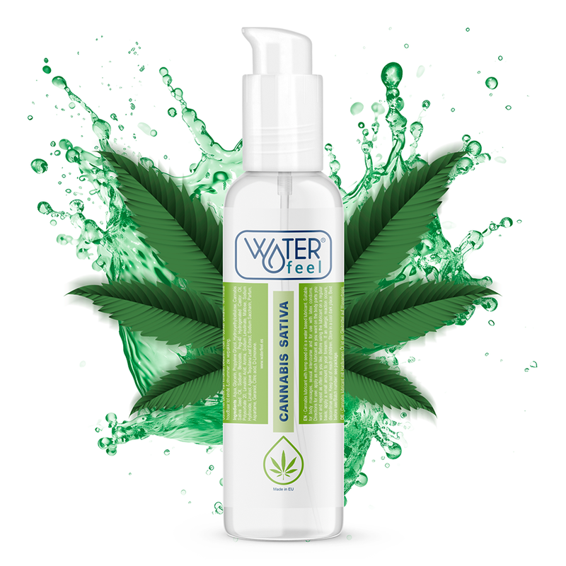 Lubrifiant à base d'eau arôme cannabis — WATERFEEL