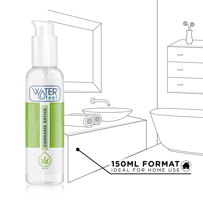 Lubrifiant à base d'eau arôme cannabis — WATERFEEL