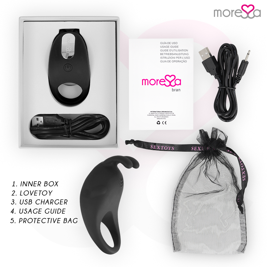 Anneau vibrant à stimulation clitoridienne — MORESSA