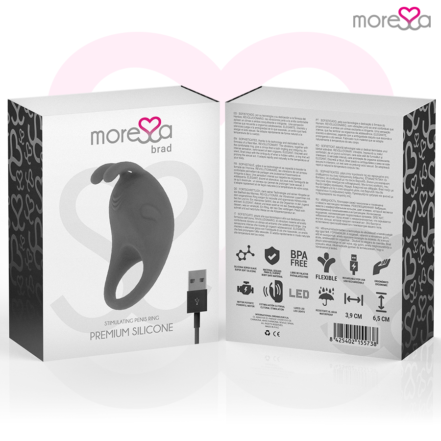 Anneau vibrant à stimulation clitoridienne — MORESSA