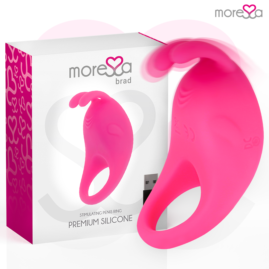 Brad, l'anneau vibrant rechargeable — MORESSA