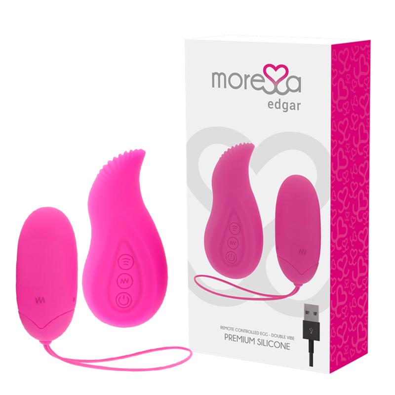 Stimulateur et œuf vibrant télécommandé — MORESSA