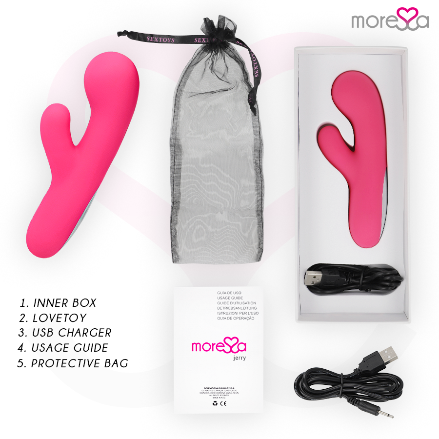 Jerry rechargeable en silicone premium — MORESSA