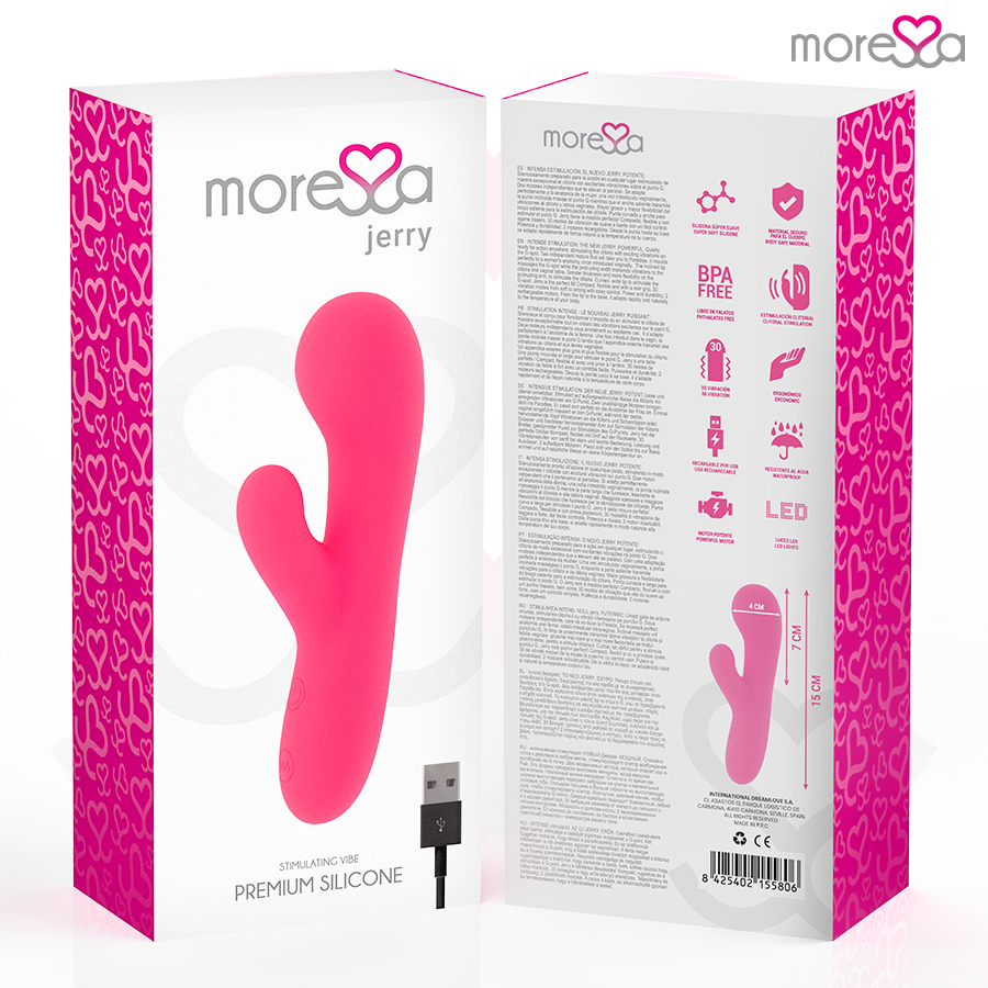 Jerry rechargeable en silicone premium — MORESSA