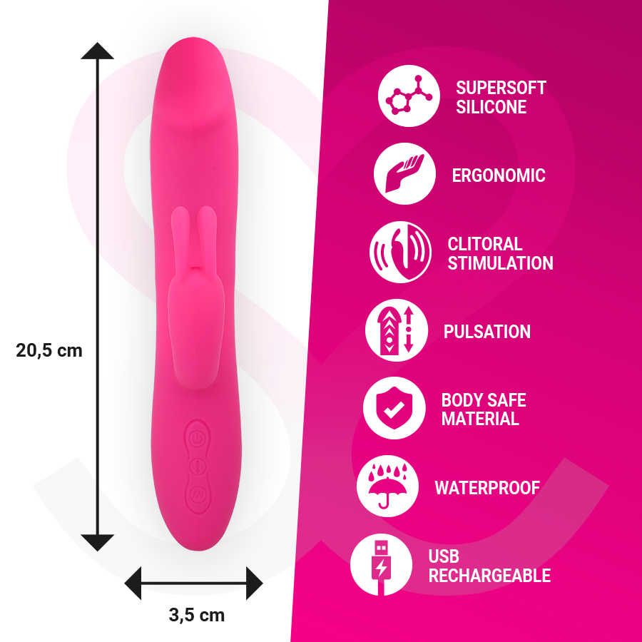 Molly rechargeable en silicone premium — MORESSA