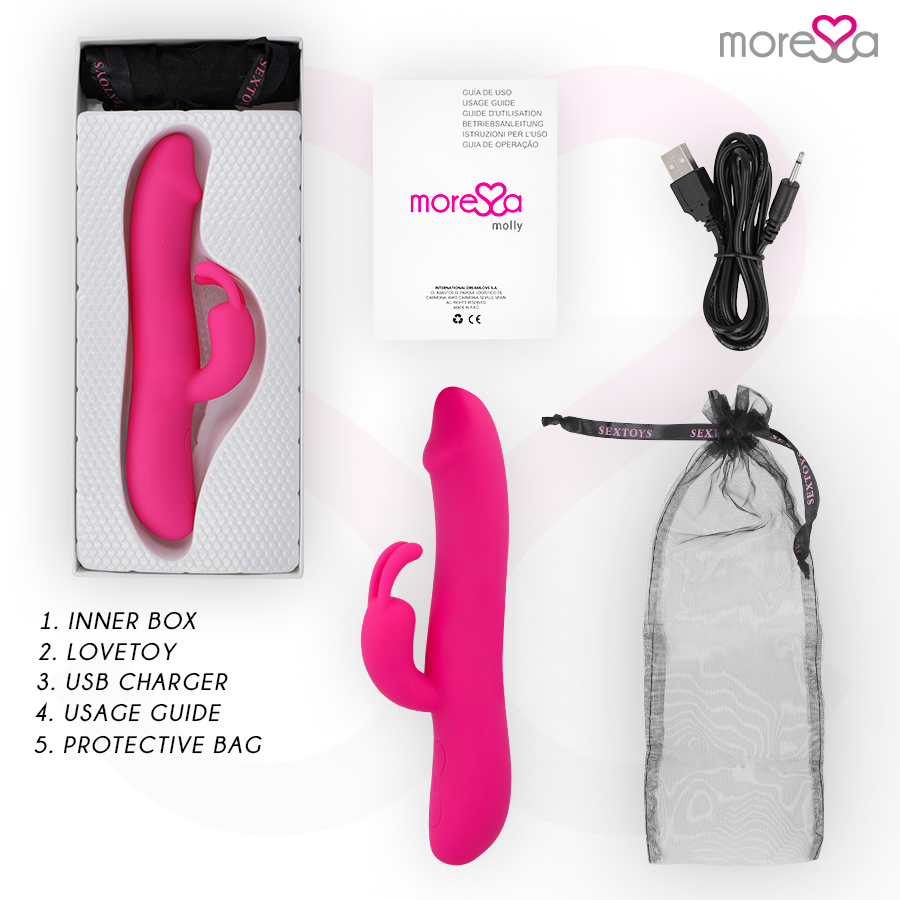 Molly rechargeable en silicone premium — MORESSA