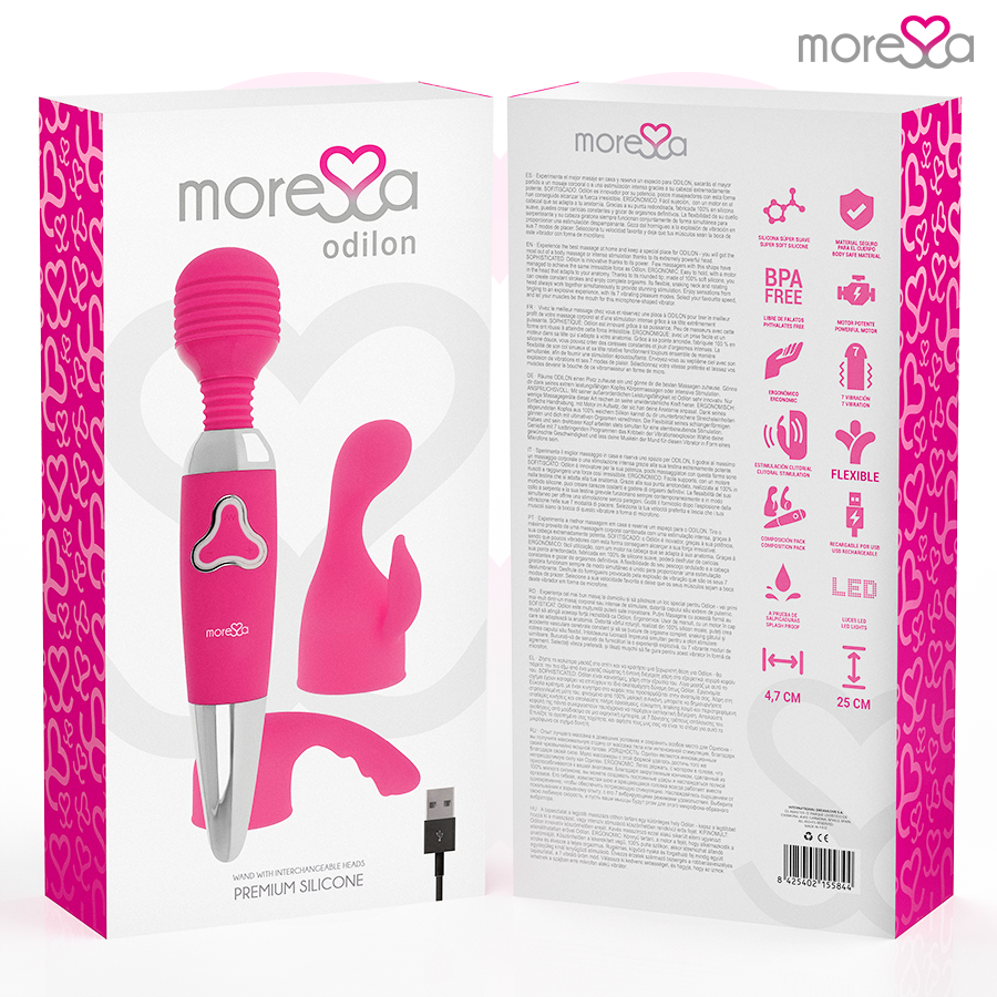Vibromasseur massage puissant rechargeable Odilon — MORESSA