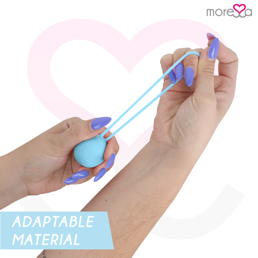 Boule de geisha Osian One en silicone turquoise — MORESSA