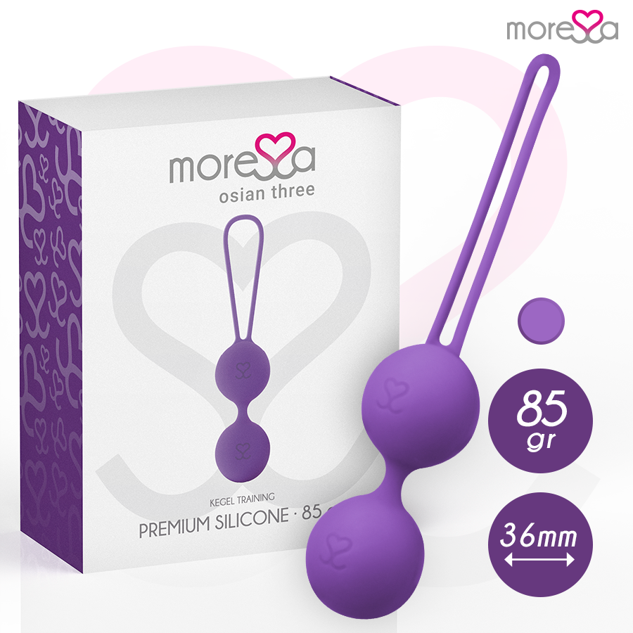 Boules de geisha Osian Three en silicone premium — MORESSA