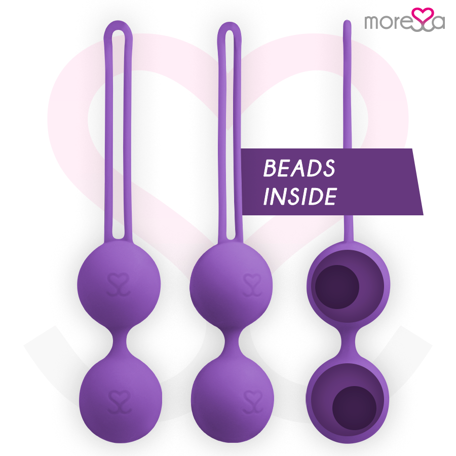 Boules de geisha Osian Three en silicone premium — MORESSA