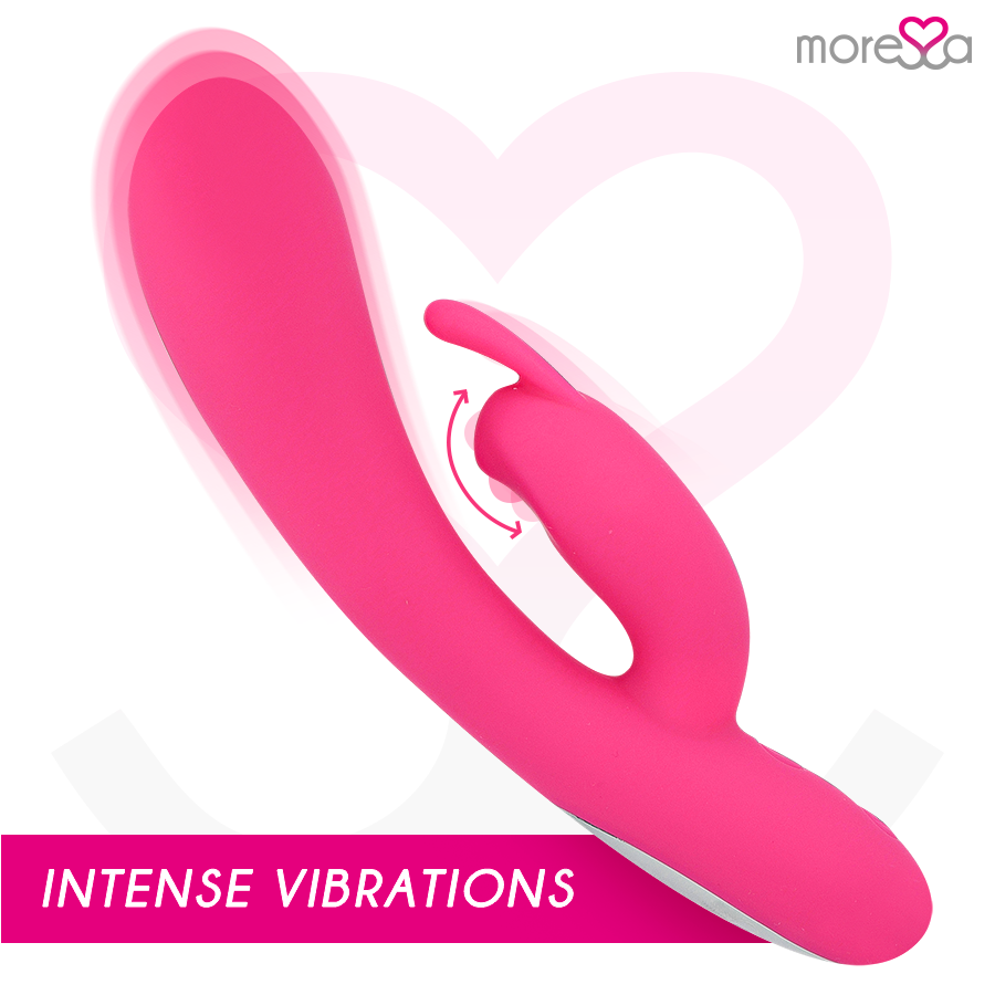 Lapin vibrant rechargeable Telmo en silicone premium — MORESSA