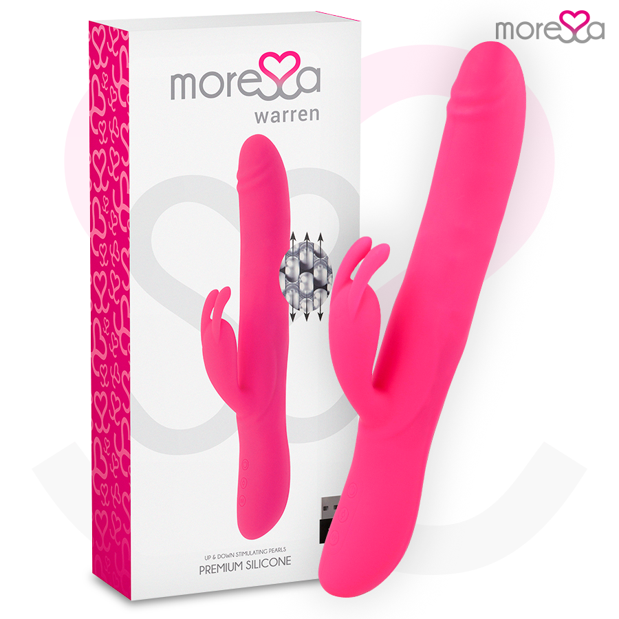 Vibromasseur lapin roulant à double stimulation — MORESSA