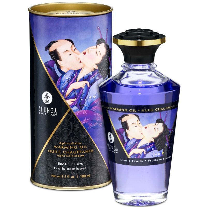 Huile de massage effet thermique fruits exotiques — SHUNGA OILS