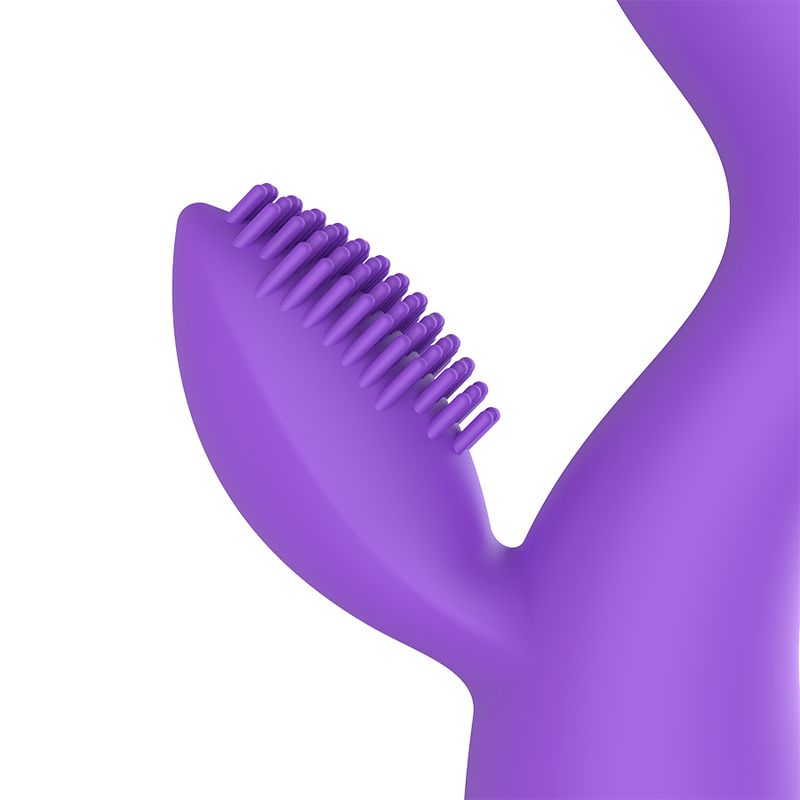 Vibrateur double stimulation rechargeable — WOMANVIBE