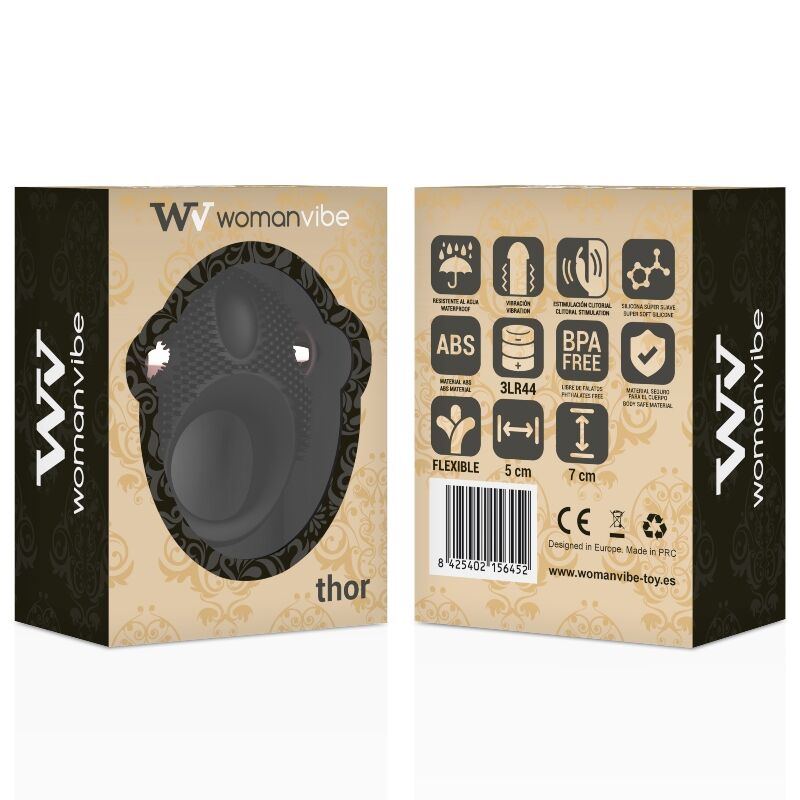 Anel Vibratório Thor em Silicone — WOMANVIBE