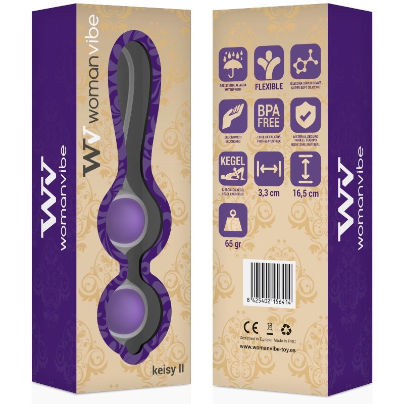Boules de geisha Keisy II en silicone — Womanvibe
