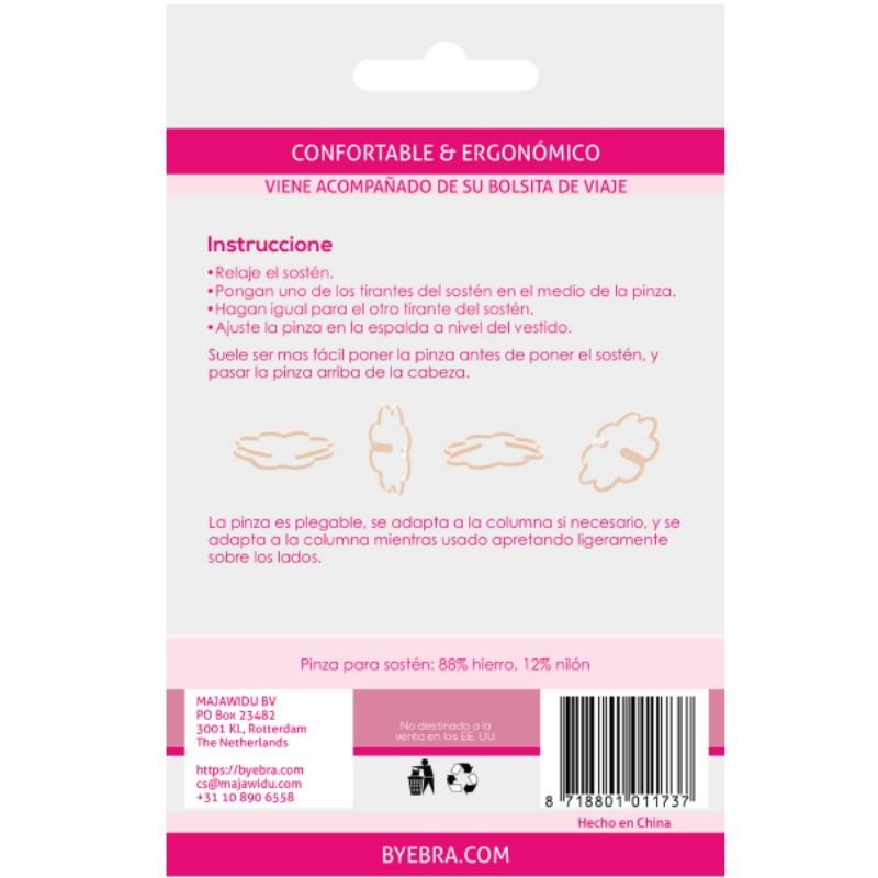 Clips de soutien-gorge ergonomiques et discrets — BYE BRA - ACCESSORIES