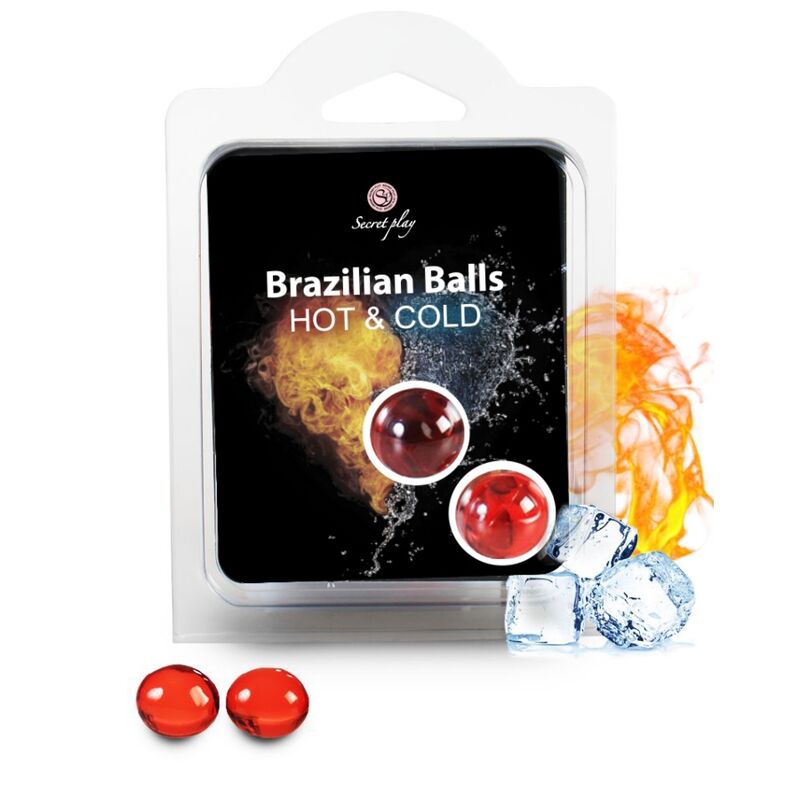 Balles brésiliennes chaud-froid lubrifiantes, lot de 2 — SECRETPLAY COSMETIC