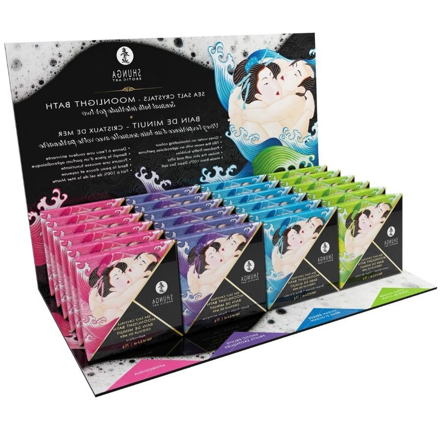 Cristaux de bain aphrodisiaques Bain d'Amour — SHUNGA BATH EXPERIENCE
