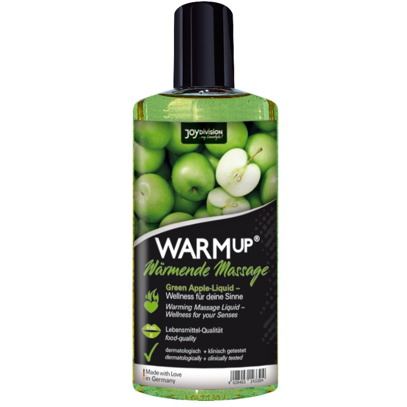 Huile de massage chauffante pomme verte — JOYDIVISION WARMUP