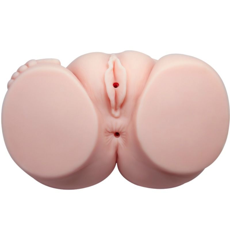 Buste réaliste vagin et anus vibrant — CRAZY BULL