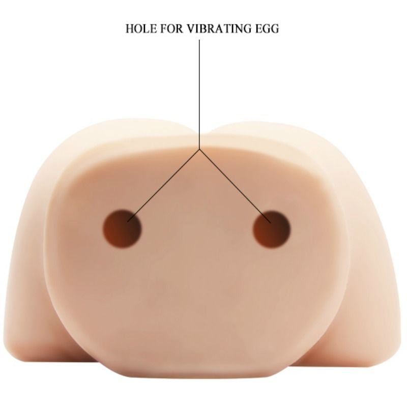 Buste réaliste vagin et anus avec vibrations intégrées — CRAZY BULL